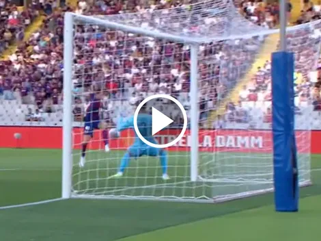 No tardó ni dos minutos: Gol de Lewandowski y el Barcelona ya le gana al Tottenham