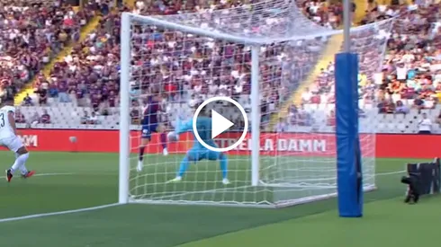 Lewandowski le da la ventaja al Barcelona ante Tottenham