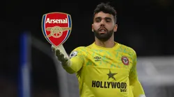 David Raya, el nuevo arquero de Arsenal.