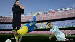 Xavi Hernández insiste por Giovani Lo Celso por encima de Neymar. Getty Images.