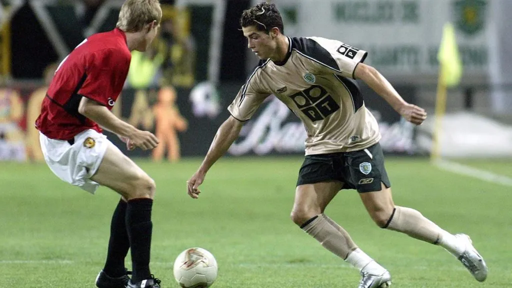 Cristiano Ronaldo comenzó a ganarse al mundo en 2003.