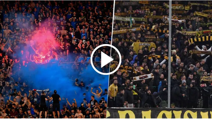 Un fallecido en choque entre hinchas del Dinamo Zagreb y el AEK Atenas en la previa al partido de ambos equipos por Champions League. Getty Images.