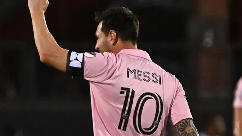 Lionel Messi en Inter Miami vs. FC Dallas.