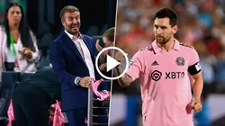 Lo que no se vio del golazo de Messi: Beckham deliró con el tiro libre