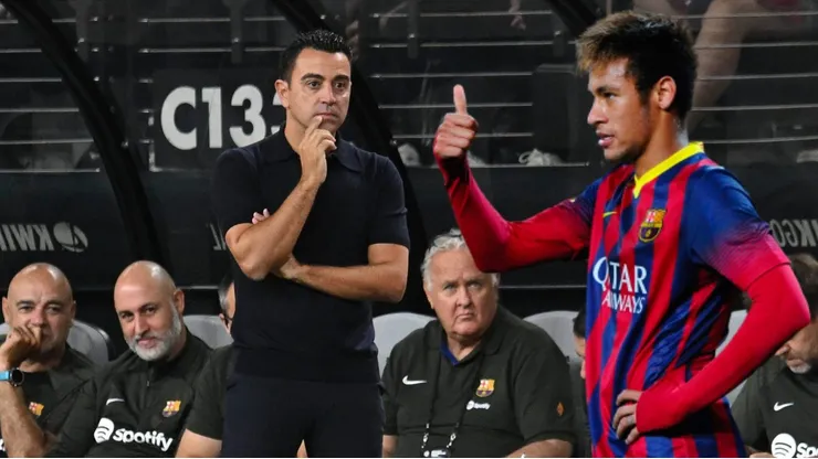 El plantel del FC Barcelona le habría dado el visto bueno a la llegada de Neymar. Ahora, falta convencer a Xavi. Getty Images.