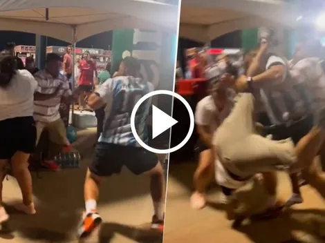 Hinchas del Inter Miami y de Dallas a las trompadas