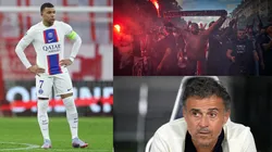 Kylian Mbappé, Luis Enrique y Ultras PSG.