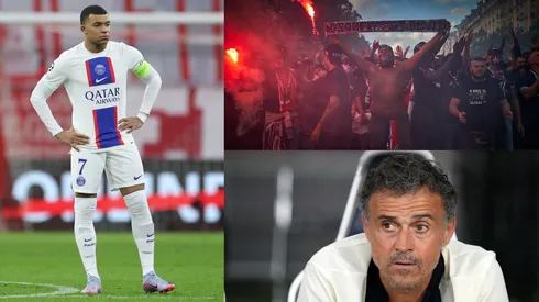 Kylian Mbappé, Luis Enrique y Ultras PSG.