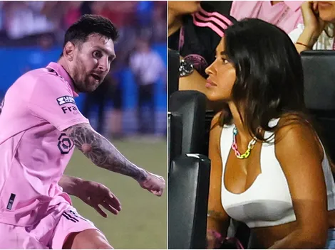 Antonela no se contuvo y reaccionó a la victoria de Messi por penales