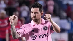 Lionel Messi en Inter Miami vs. FC Dallas de la Leagues Cup 2023.