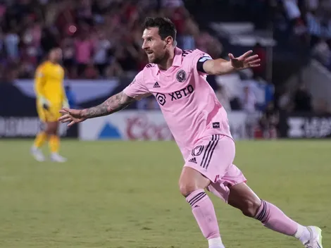 Messi salvó a Inter Miami y lo metió en cuartos de la Leagues Cup