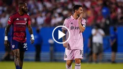 La furia de Messi: fuerte reacción de la Pulga en los goles de Dallas