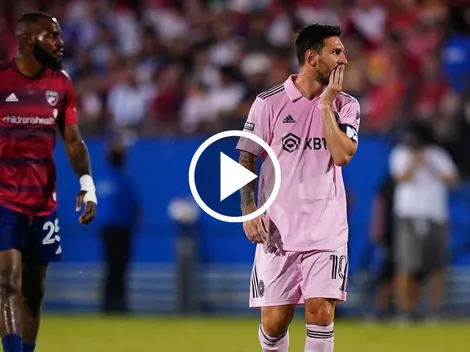 La furia de Messi: fuerte reacción de la Pulga en los goles de Dallas
