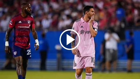 La furia de Messi: fuerte reacción de la Pulga en los goles de Dallas