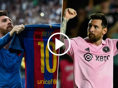 Un calco: el gol de Messi ante Dallas fue idéntico al del Bernabéu