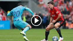 Maguire lo hizo otra vez: inexplicable error para el gol de Athletic Club