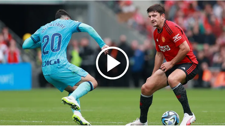 Maguire lo hizo otra vez: inexplicable error para el gol de Athletic Club