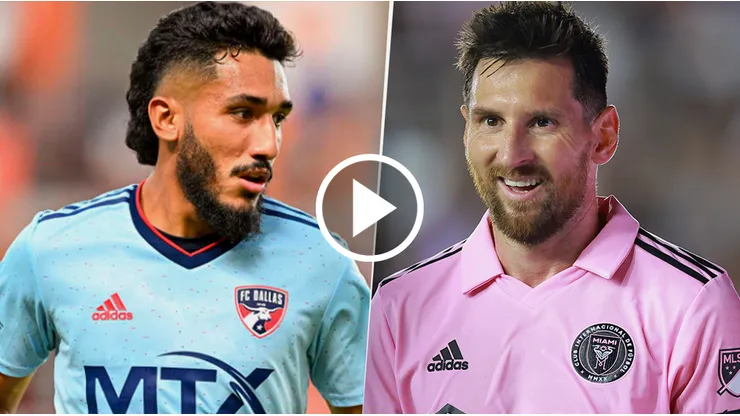 Ferreira y Messi, las figuras del partido por lado.
