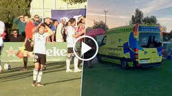 No apto para sensibles: gravísima lesión de Giuliano Simeone en Alavés