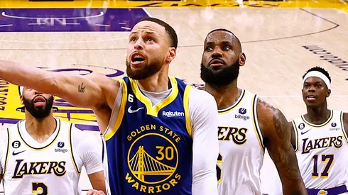 Stephen Curry y LeBron James.