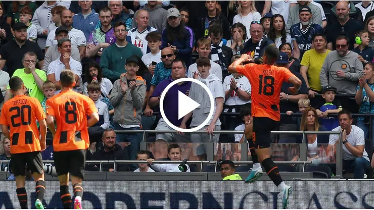 Kevin Kelsy anotó contra Tottenham
