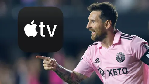 Apple TV está registrando un número de suscriptores mayor al previsto gracias al arribo de Lionel Messi al Inter Miami de la MLS. Getty Images.