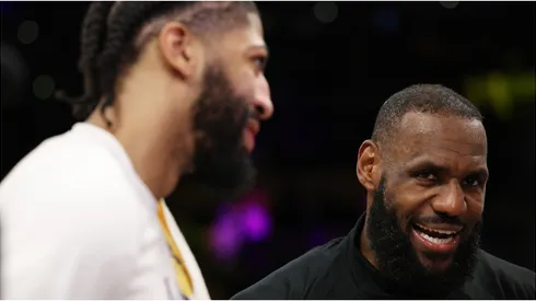 LeBron James y Anthony Davis