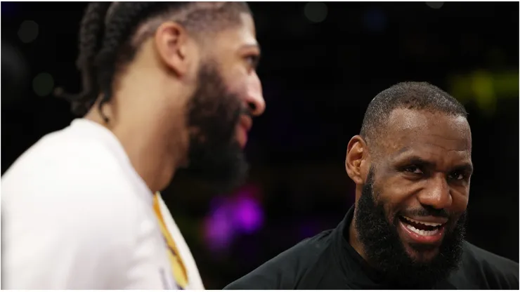LeBron James y Anthony Davis