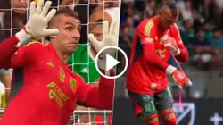 Patón Guzmán hizo un verdadero show en los penales.