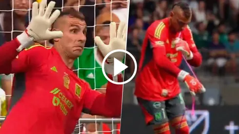 Patón Guzmán hizo un verdadero show en los penales.