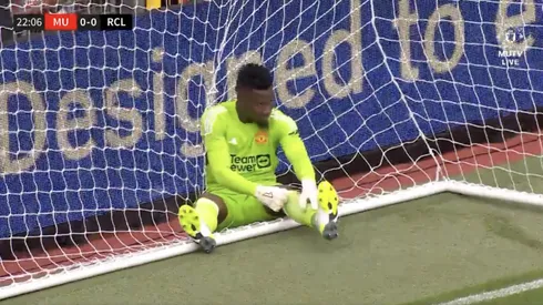 El arquero y un insólito gol.