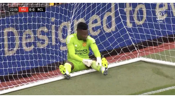 El arquero y un insólito gol.