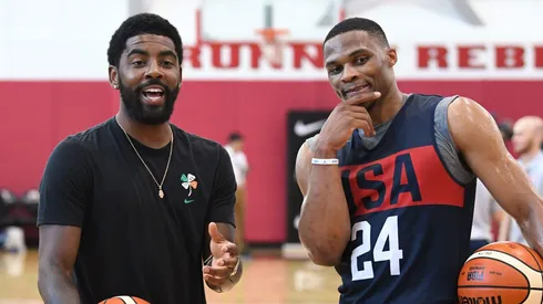 Kyrie Irving elogió a Russell Westbrook.