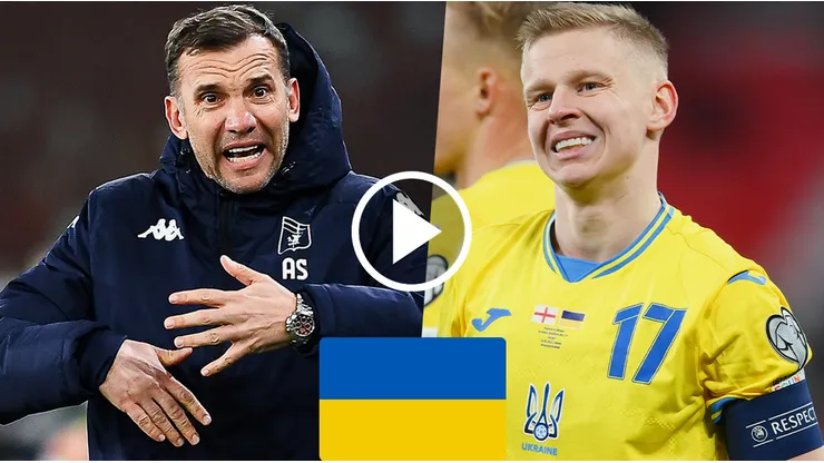 Se viene el partido entre el equipo de Shevchenko y Zinchenko a beneficio.