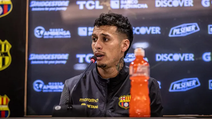 El volante podría ya debutar en Barcelona SC