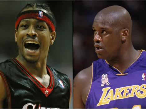Shaq le responde a Iverson por acusar a Lakers de quitarle un título en la NBA