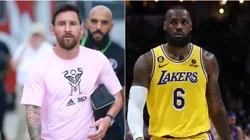 Lionel Messi y LeBron James.