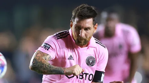Lionel Messi con Inter Miami en la Leagues Cup 2023.