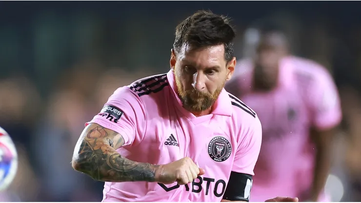 Lionel Messi con Inter Miami en la Leagues Cup 2023.