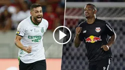 América (MG) vs. Bragantino por la Copa Sudamericana.