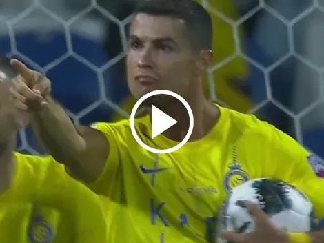 Cristiano salvó a Al Nassr del papelón en la Champions Árabe