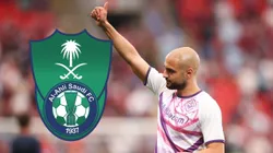 Sofyan Amrabat no iría ni al Barcelona ni al Manchester United, su destino estaría en el Al Ahli de Arabia Saudita. Getty Images.