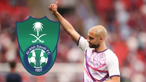 Sofyan Amrabat no iría ni al Barcelona ni al Manchester United, su destino estaría en el Al Ahli de Arabia Saudita. Getty Images.