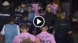 Messi, en modo guerra en el clásico: empujones e insultos en el túnel