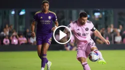 Lionel Messi y su definición para el 1-0 de Inter Miami.