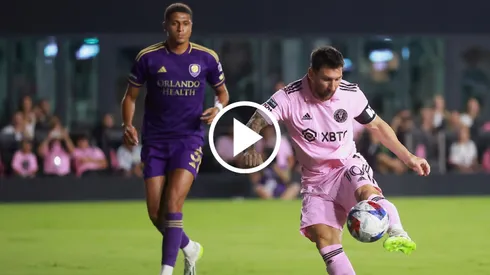 Lionel Messi y su definición para el 1-0 de Inter Miami.