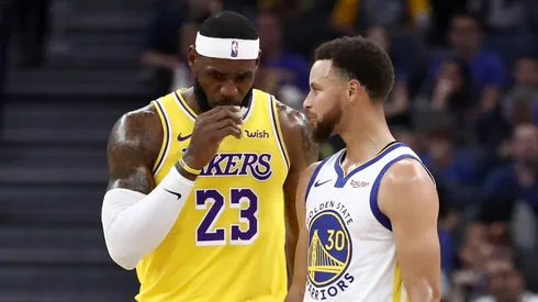 LeBron James y Stephen Curry.
