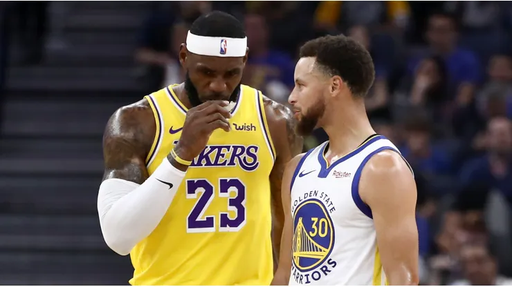 LeBron James y Stephen Curry.