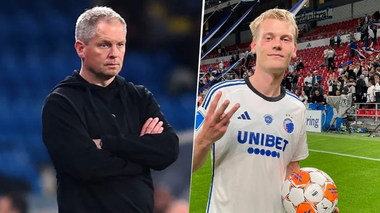 Oskar Thorvaldsson sufrió los goles de su hijo Orri Óskarsson.