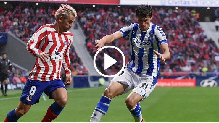 Atlético Madrid chocará frente a Real Sociedad en un amistoso.